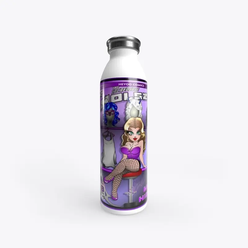 Heyoo Comic Book Water Bottle